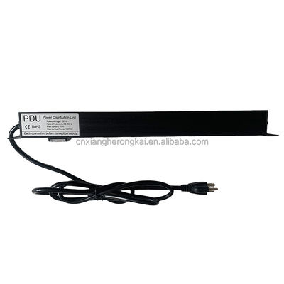 Interruttore a doppia rottura 8 Way 20A American Standard Power Socket PDU per la distribuzione di energia