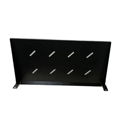 SPCC Acciaio laminato a freddo 1U vassoio di tastiera a ventilazione per vassoio di comunicazione montato su rack