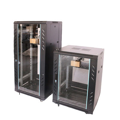 Stock 4u Server Rack Cabinet per Server Room Data Center Mesh Door Network Cabinet