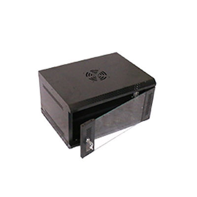 6U Data Center Server Rack Cabinet realizzato in acciaio laminato a freddo con accettazione OEM