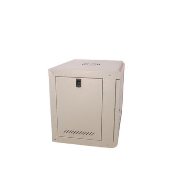SPCC Porta in vetro rinforzato a freddo montata a muro in acciaio a rete Server Rack 450*530*400