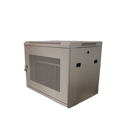 Grande magazzino a doppia sezione montaggio a muro 19 pollici 9U Server Rack Network Cabinet per Sala server