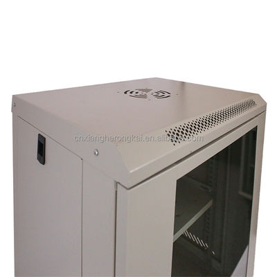 12u Servitore di rete Armadio esterno in lamiera di metallo Computer Networks Armadio per la sala server
