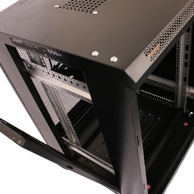 18U 19 Inch Studio Server Rack sul pavimento standard internazionale per elettronica di consumo