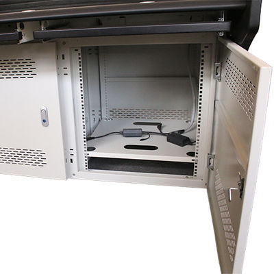 1200*750*900 Console della sala server Computer Power Center per la tabella di doppia piattaforma operativa