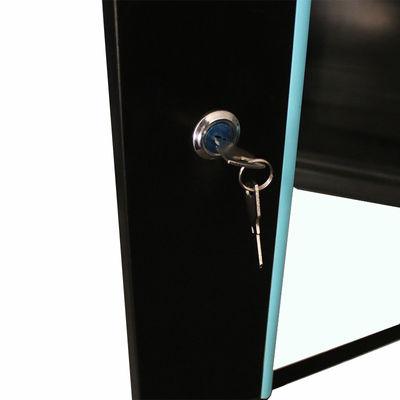 9U Data Center Server Rack Cabinet realizzato in acciaio laminato a freddo SPCC per la rete di ufficio