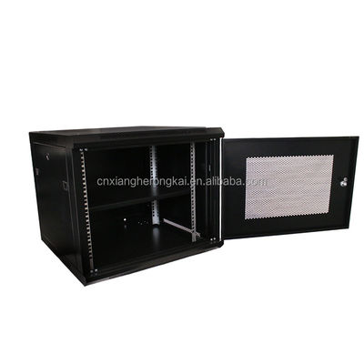 6u 9u 12u Data Network Cabinet Standard Server Rack Cabinet con acciaio laminato a freddo