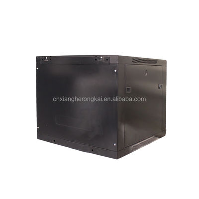 6u 9u 12u Data Network Cabinet Standard Server Rack Cabinet con acciaio laminato a freddo