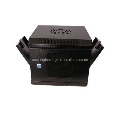 SPCC Cold Rolled Steel Wall Mounted Glass Door Network Server Cabinet per le prestazioni