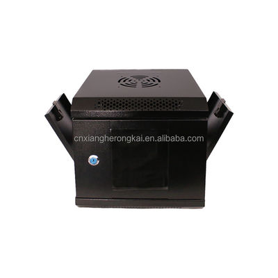 SPCC Cold Rolled Steel Wall Mounted Glass Door Network Server Cabinet per le prestazioni