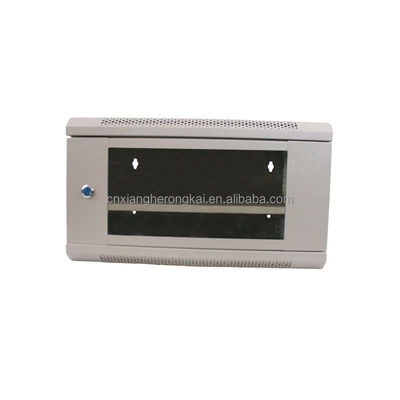 Armadio per server di rete standard da 19 pollici 6U montato a parete in acciaio laminato a freddo SPCC