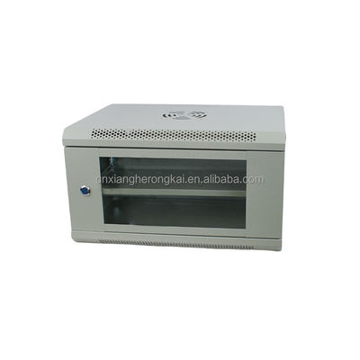 Armadio per server di rete standard da 19 pollici 6U montato a parete in acciaio laminato a freddo SPCC