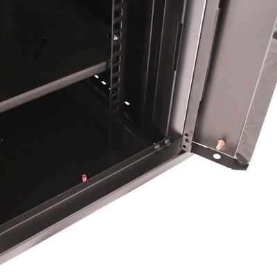SPCC Acciaio laminato a freddo personalizzato 4u 6u 9u 12u Porta di vetro